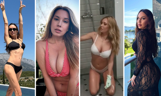 FOTO Stiglo prolje&cacute;e, na njima je sve manje odje&cacute;e! Na&scaron;e poznate dame ve&cacute; se skidaju u bikinije