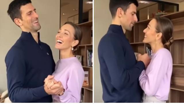 Jelena Đoković podijelila video u kojem pleše sa suprugom: 'Slavimo tenisku aferu Novaka'