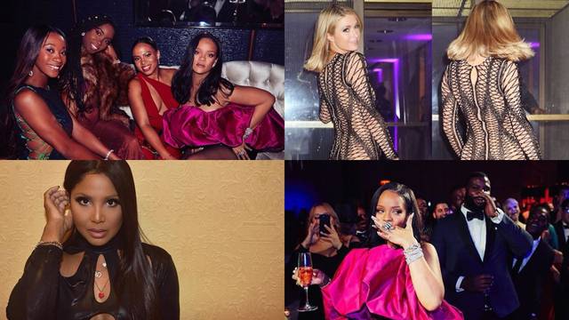 Rihanna proslavila 30-i, Hilton i Braxton pokazale su atribute