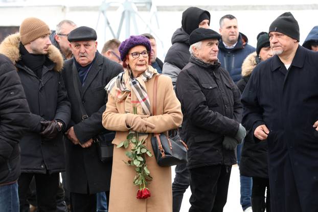 Zagreb: Sprovod Marijana Čerečeka na Stenjevačkom groblju