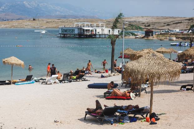 Plaža Zrće u srcu sezone
