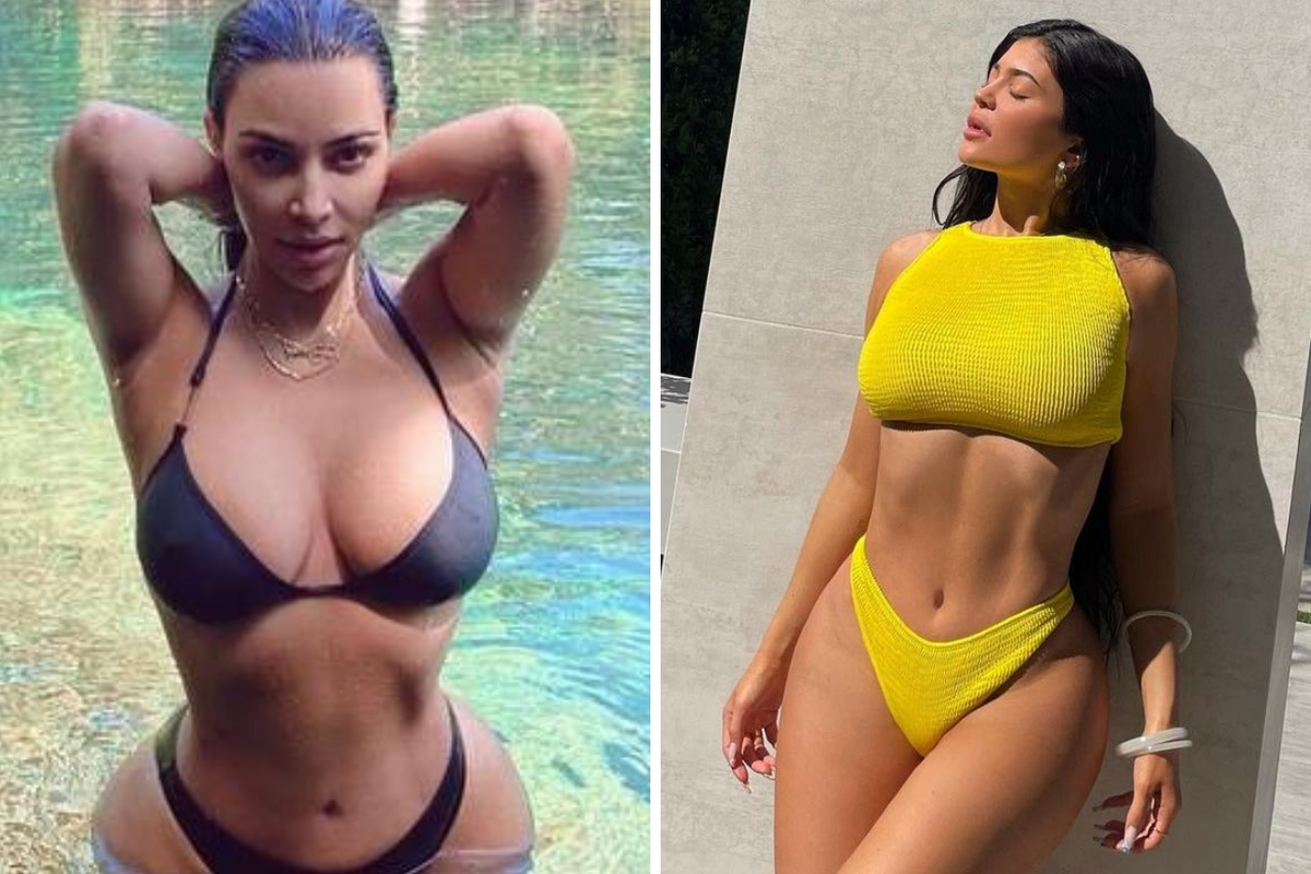 Nakon što je Kim Kardashian pokazala svoje atribute, Kylie se pohvalila oblinama u bikiniju