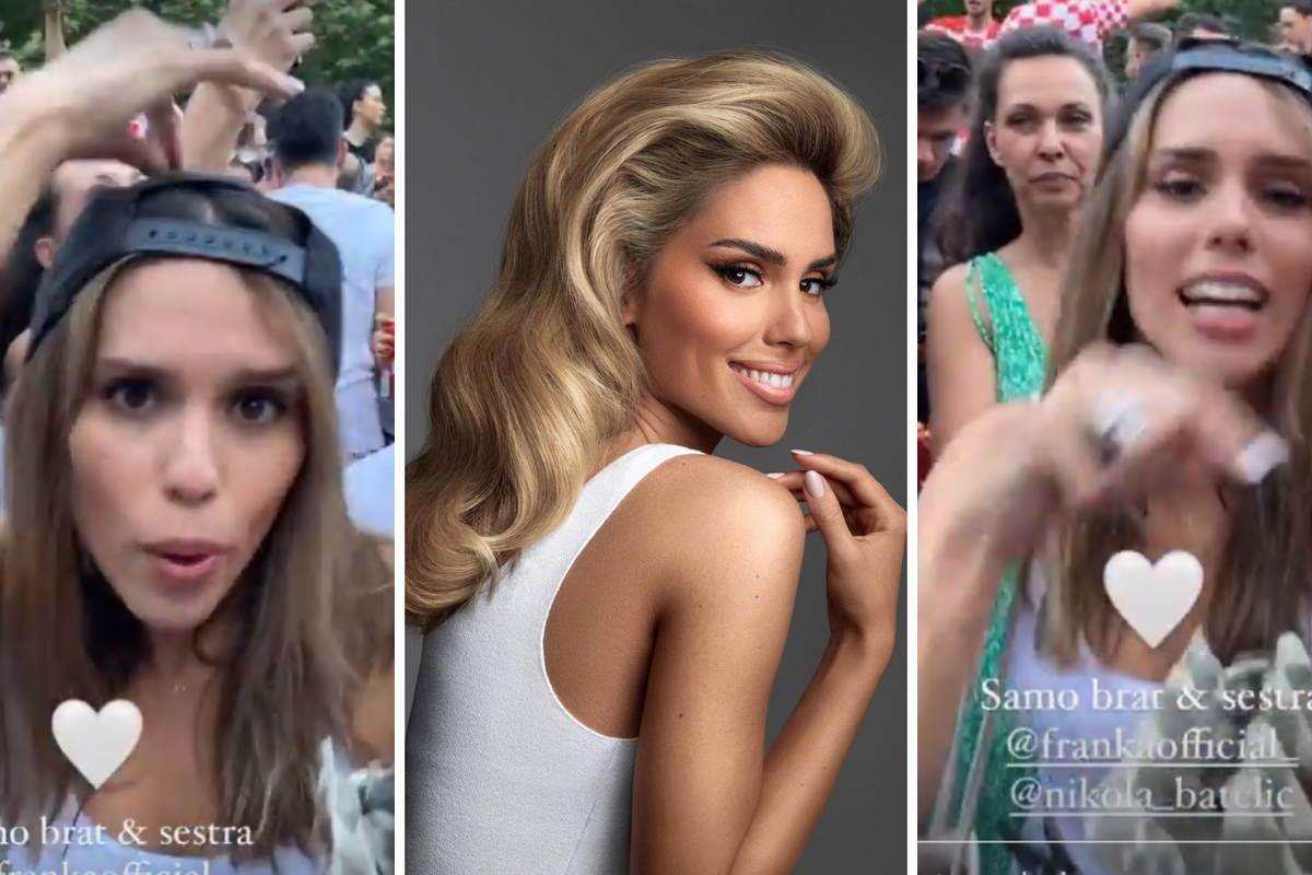 Franka se zabavila s ekipom, pa repala na Zaprešić Boyse: 'Yo, ekipo, da pozdravimo igrače...'