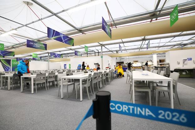 Milano Cortina 2026 Winter Olympics - Press Visit at the Olympic and Paralympic Athletes' Village