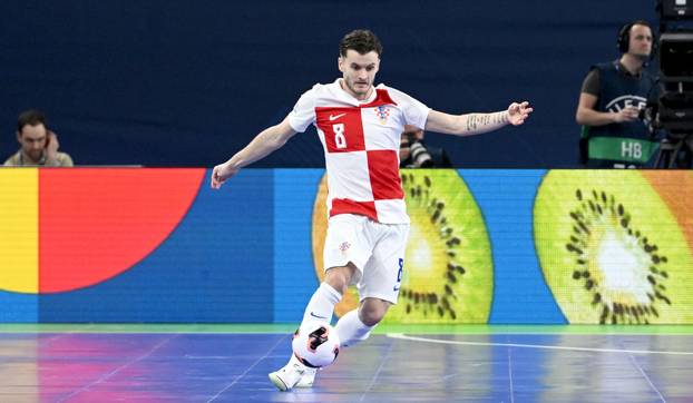 Susret Hrvatske i Španjolske u polufinalu Europskog prvenstva u futsalu