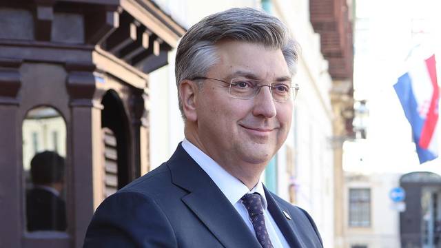 Zagreb: Premijer Andrej Plenković primio predsjedateljicu Predsjedništva BiH Željku Cvijanović