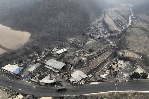 South Korea Wildfires