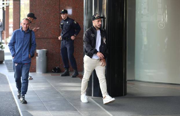 Zagreb: Okupljanje nogometne reprezentacije u Sheratonu uoči kvalifikacijske utakmice protiv Turske