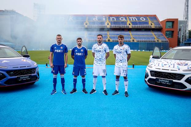 Zagreb: Predstavljen novi dres GNK Dinamo
