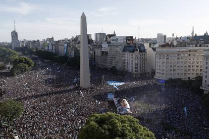 FIFA World Cup Final Qatar 2022 - Fans in Buenos Aires