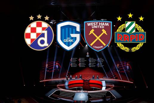 Dinamo opet ide na Otok! Genk, West Ham i Rapid u grupi EL-a