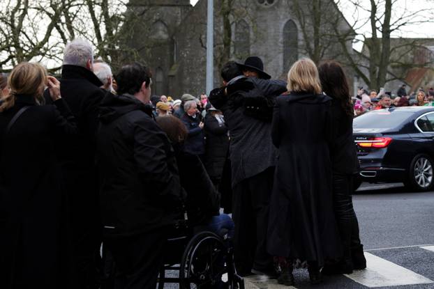 Funeral of Irish musician Shane MacGowan in Tipperary