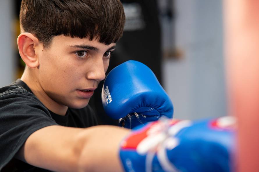 Zagreb: Mladi boksač Vito Rupčić