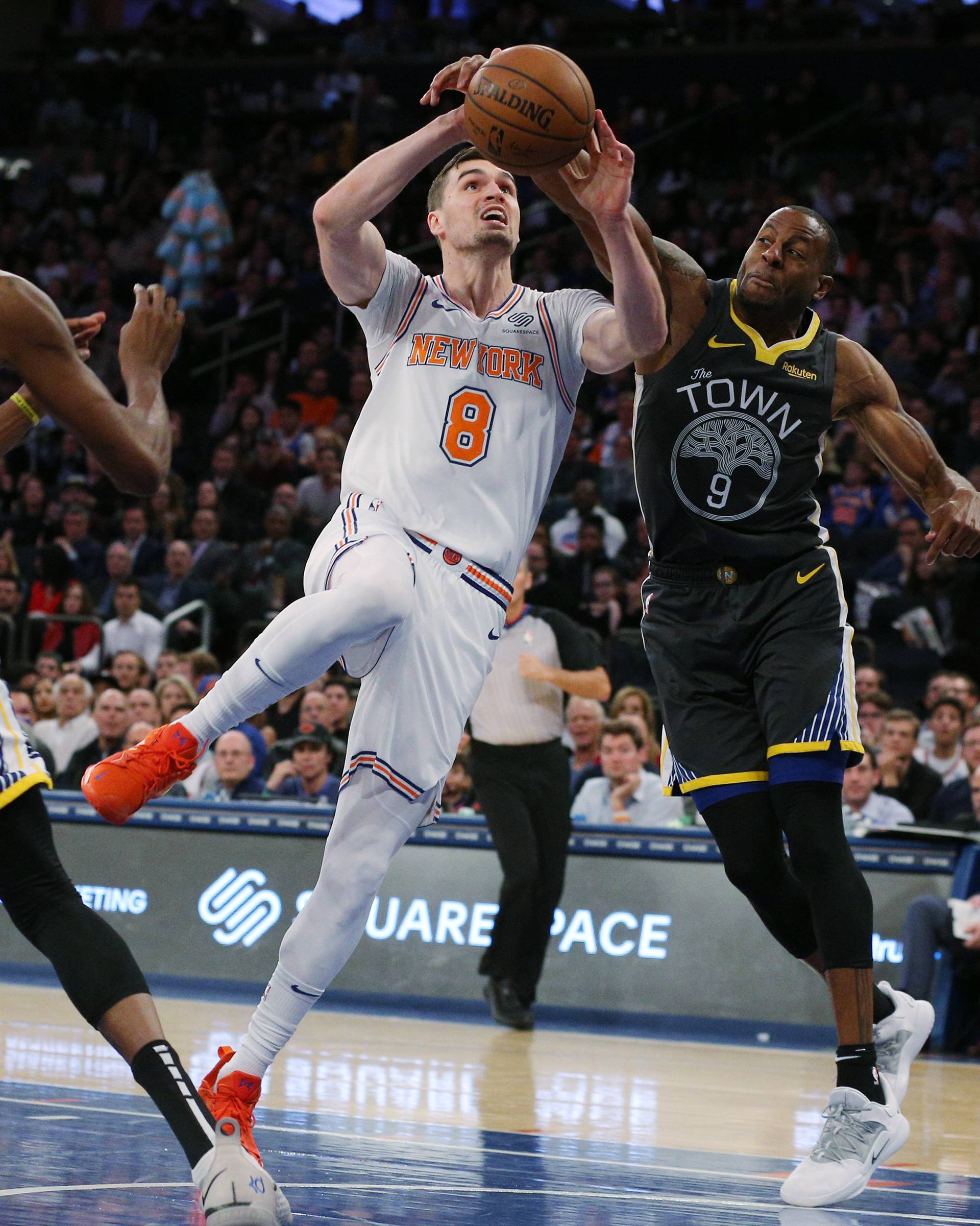 NBA: Golden State Warriors at New York Knicks