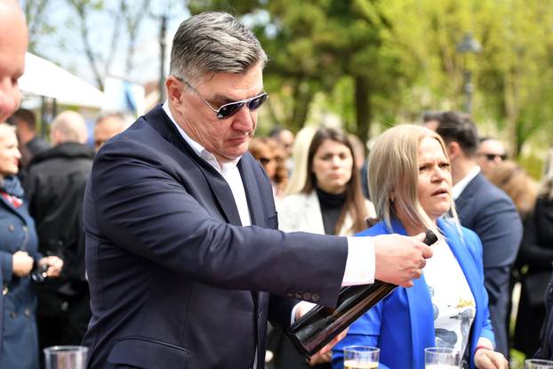 Predsjednik Milanović na manifestacijama u Koprivnici