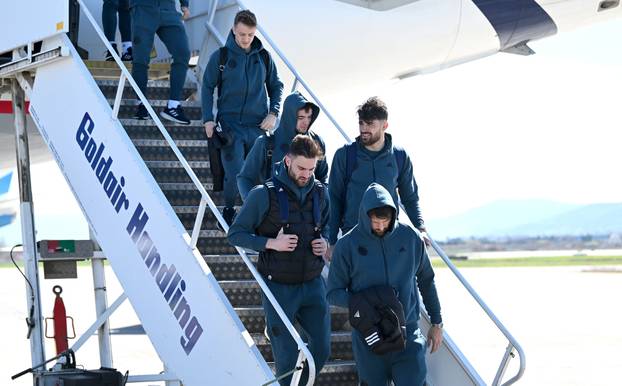 Solun: Dinamo stigao u Grčku na uzvratni susret s PAOK-om u 1/8 filnala UEFA Konferencijske lige  