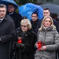 FOTO Nevenka Tuđman s vrhom HDZ-a i Plenkovićem odala je počast ocu na groblju Mirogoj