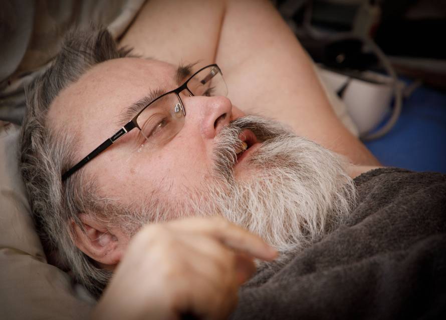 Split, 18.09.2023 - Branitelj invalid Ivo Weber zivi u teskim uvjetima