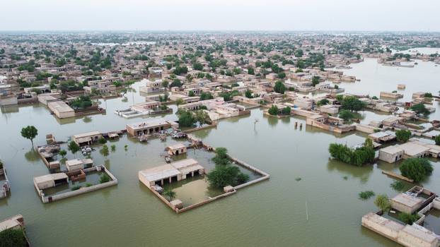 Monsoon season in Dera Allah Yar