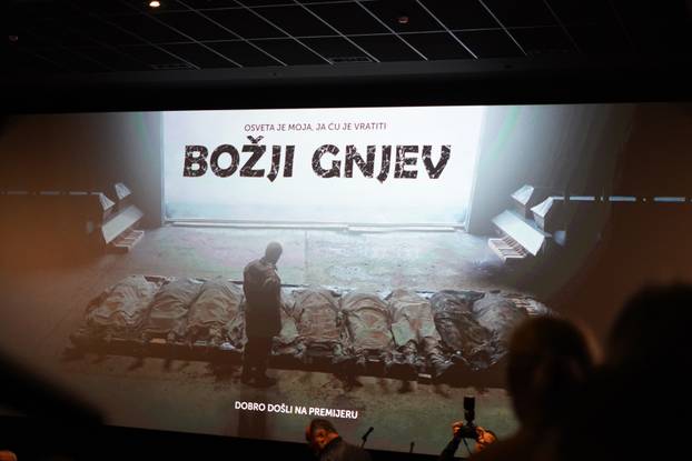 Zagreb: Premijera filma "Božji gnjev" redatelja Kristijana Milića