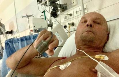 Stephan Lupino (70) pao s dva metra u ateljeu: 'Slomio sam pet rebara, ali ne predajem se'