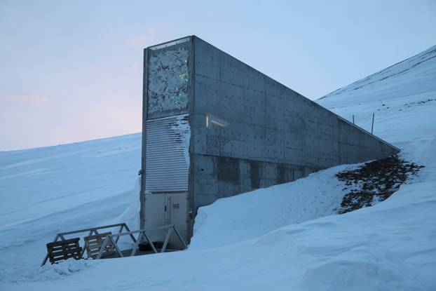 Global seed vault on Spitsbergen