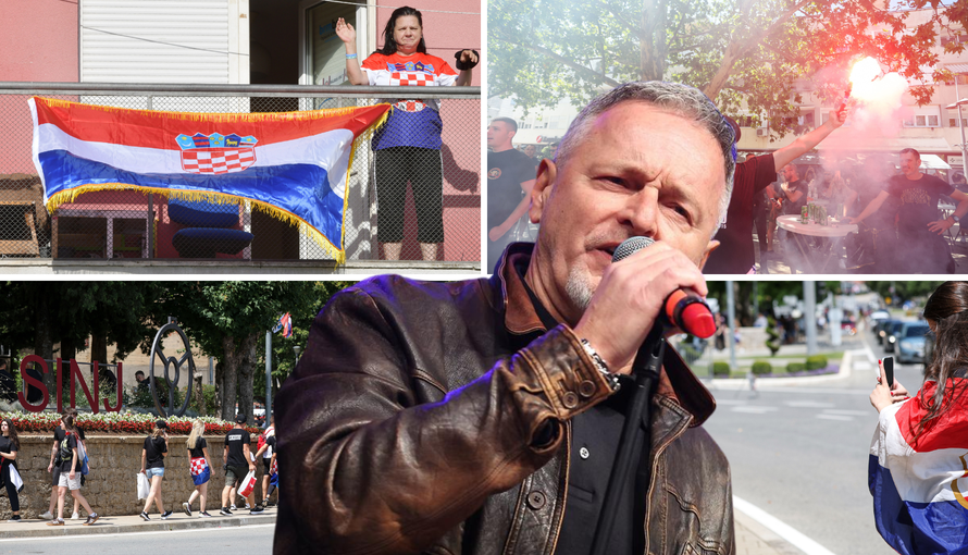 Završio je veliki koncert Marka Perkovića Thompsona u Sinju