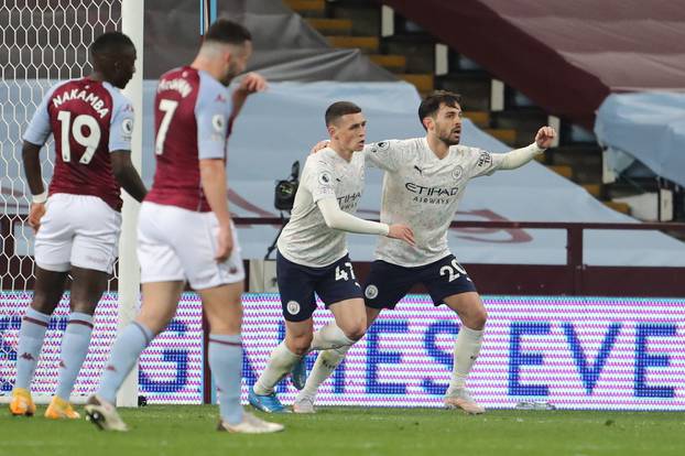 Premier League - Aston Villa v Manchester City