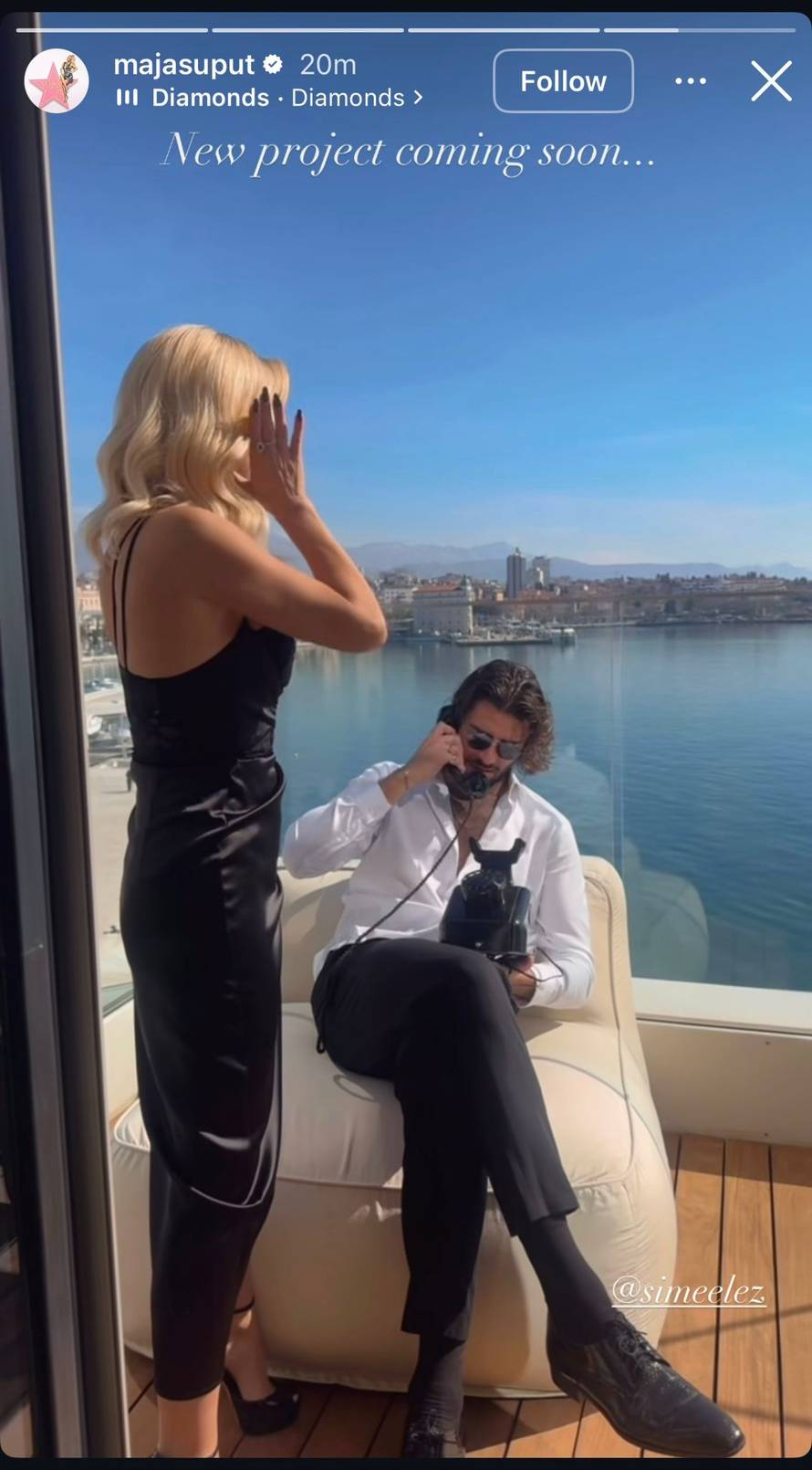 FOTO Iz Pariza u Split. Maja i Šime bili na balkonu, pa uletjeli u sobu. Evo što su sve radili...