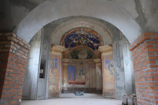 Žažina: Obilazak obnove crkve sv. Nikole i Vida