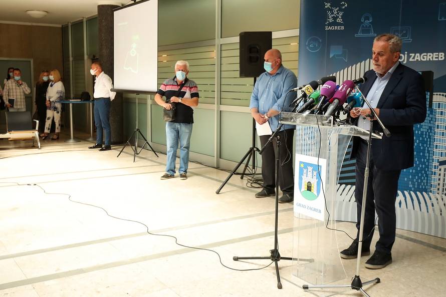 Konferencija za medije Stožera civilne zaštite grada Zagreba