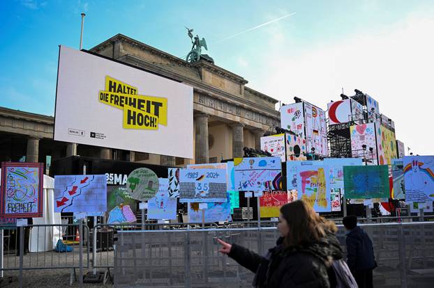 35th anniversary of the fall of the Wall in Berlin