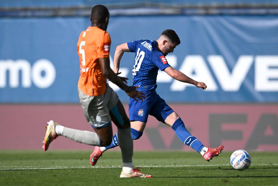 Zagreb: Petar Sučić zabio gol u utakmici Dinamo i Varaždin 