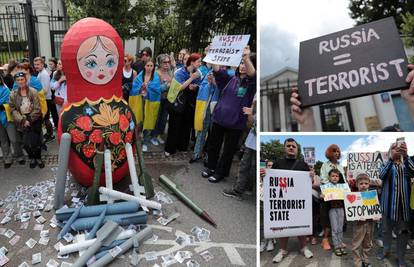 U Varšavi prosvjedovali protiv Rusije: To je teroristička država!