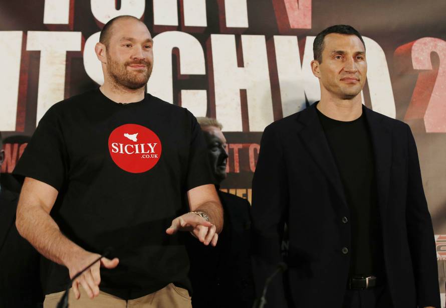 Tyson Fury & Wladimir Klitschko Head-to-Head Press Conference