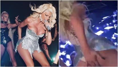 Jelena Karleuša mrdala guzom pa su joj opet 'izvirile' gaćice...