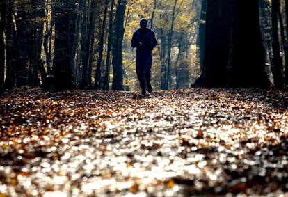 Zagreb: Sunčan jesenji dan u parku Maksimir