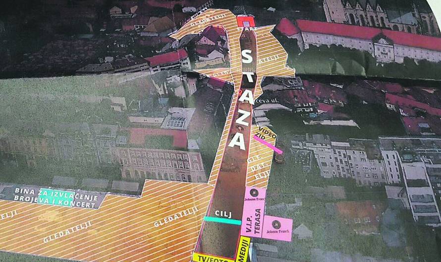 Crveni spust je spreman, Ivica i Janica skijat će uz katedralu