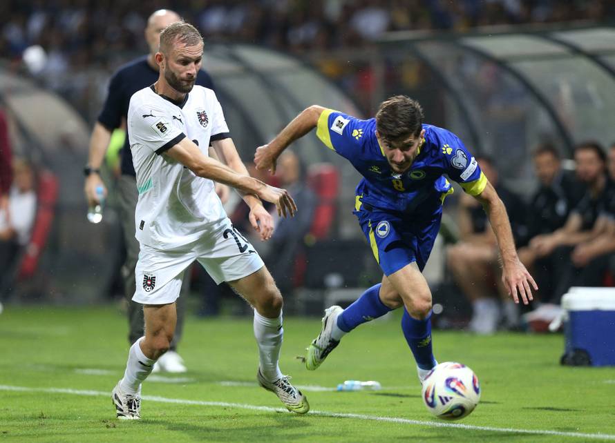 World Cup - UEFA Qualifiers - Group H - Bosnia and Herzegovina v Austria