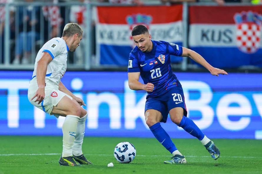 Osijek: Susret Hrvatske i Češke u kvalifikacijama za FIFA Svjetsko prvenstvo