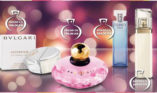 U&scaron;tedite do 55% na omiljene mirise - cijene ve&cacute; od 79 kn