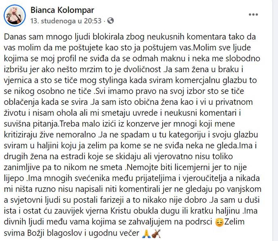 'Prestanite tražiti moje slike!'