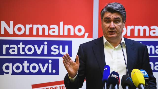 Zadar: Predizborni skup predsjedničkog kandidata Zorana Milanovića
