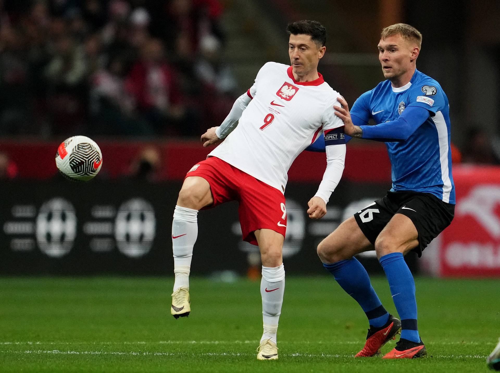 Euro 2024 Qualifier - Play-Off - Poland v Estonia