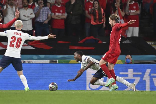 Soccer EURO 2020 semi-finals / England - Denmark 2: 1 nV.