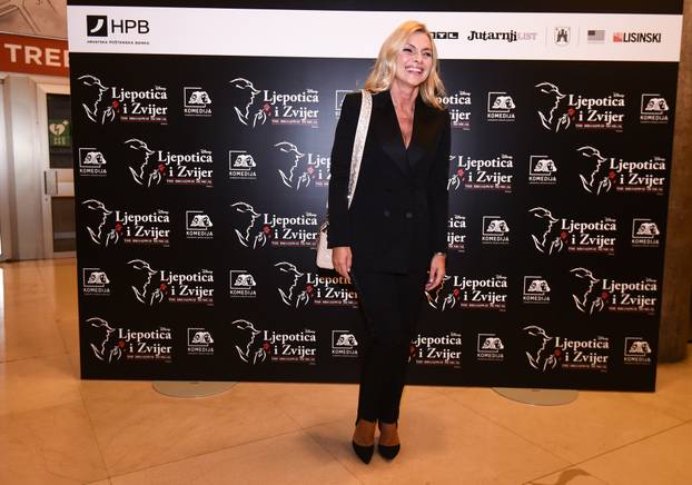 Zagreb: Poznati na premijeri mjuzikla "Ljepotica i zvijer"