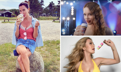 FOTO Na Svjetski dan sladoleda prisjećamo se kako u njemu uživaju naše poznate dame