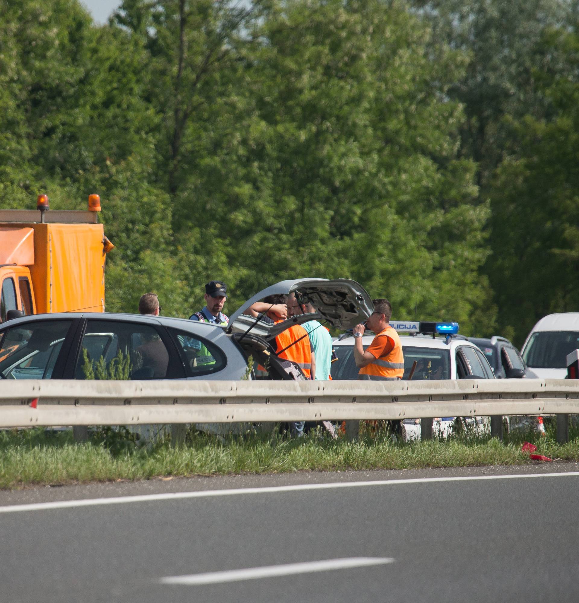 Sudar četiri automobila na A4: Još se ne zna ima li ozlijeđenih