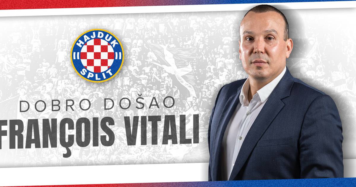 François Vitali is the new sports director of Hajduk! He worked with City and discovered Eden Hazard