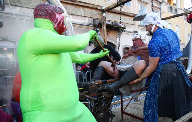 Samobor: Povorka mjesnih odbora i alegorijskih kola na Fašniku